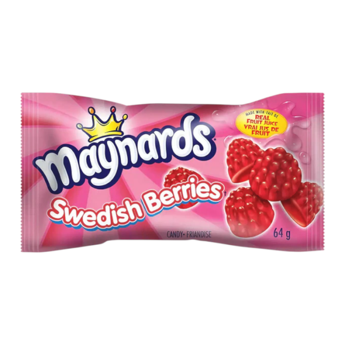 Maynards Swedish Berries - Full Box of 18 x 64g - Image 2
